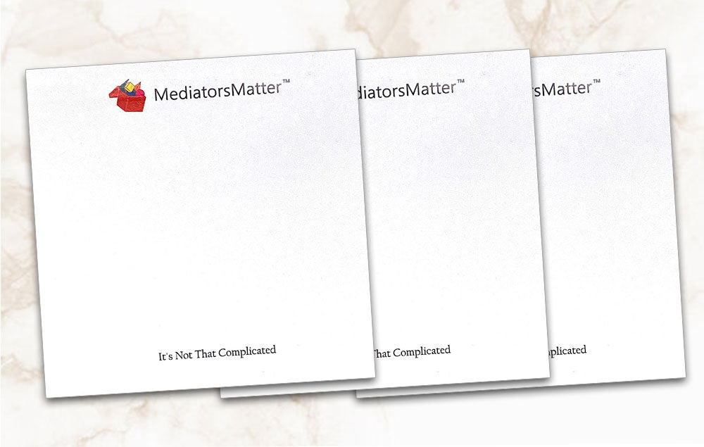 MediatorsMatter™ Sticky Notes (Set of Three) | $29.99