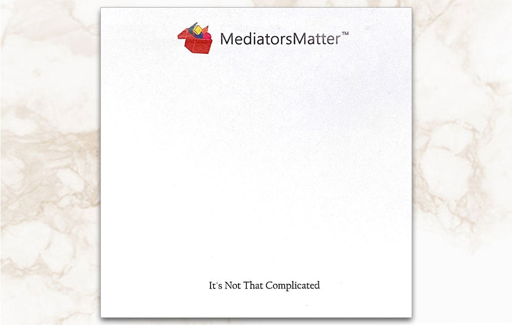 MediatorsMatter™ Sticky Notes | $11.99
