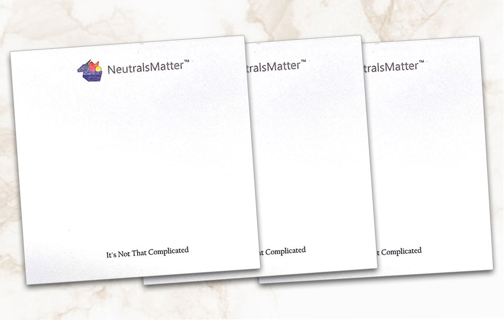 NeutralsMatter™ Sticky Notes (Set of Three) | $29.99
