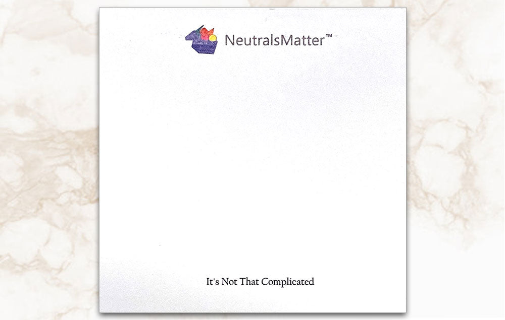 NeutralsMatter™ Sticky Notes | $11.99